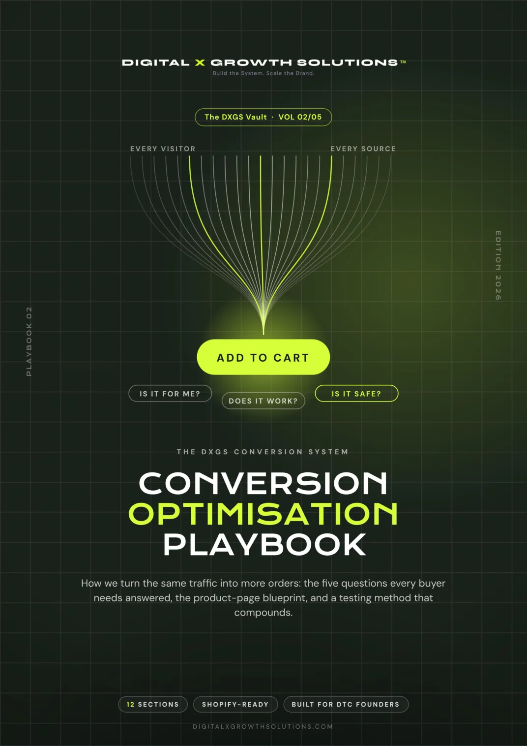 Conversion Optimisation Playbook cover